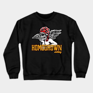 Homegrown Pirate Skull Angel Logo Crewneck Sweatshirt